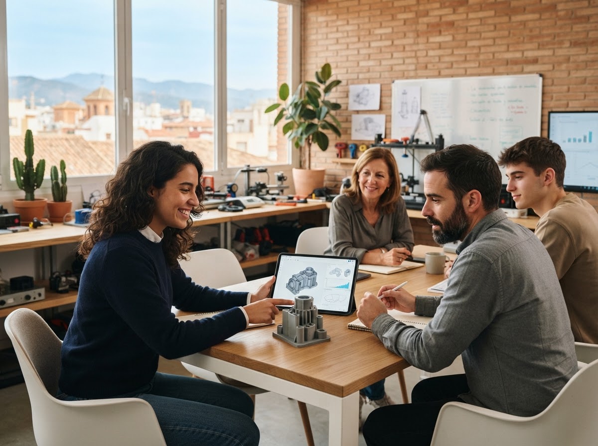 Fluxmey: equipo trabajando sobre un panel de análisis de datos financieros